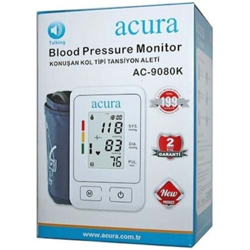 XXACURA AC 9080K-KOLDAN KONUŞAN TANSİYON ALET