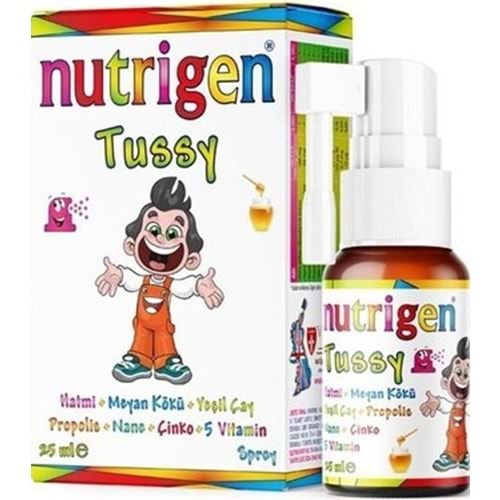 NUTRİGEN TUSSY 25 ML SPREY