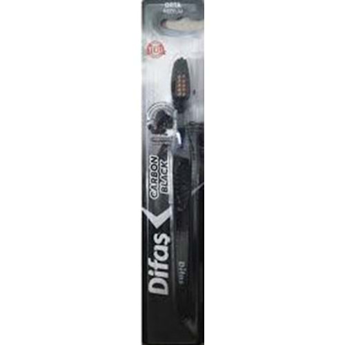 DİFAŞ CARBON BLACK DİŞ FIRÇASI ORTA