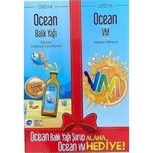 OCEAN BALIK YAĞI+ VM HEDİYELİ PAKET
