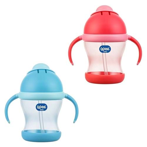 XXX170 WEE BABY KULPLU PİPETLİ BARDAK 200 ML