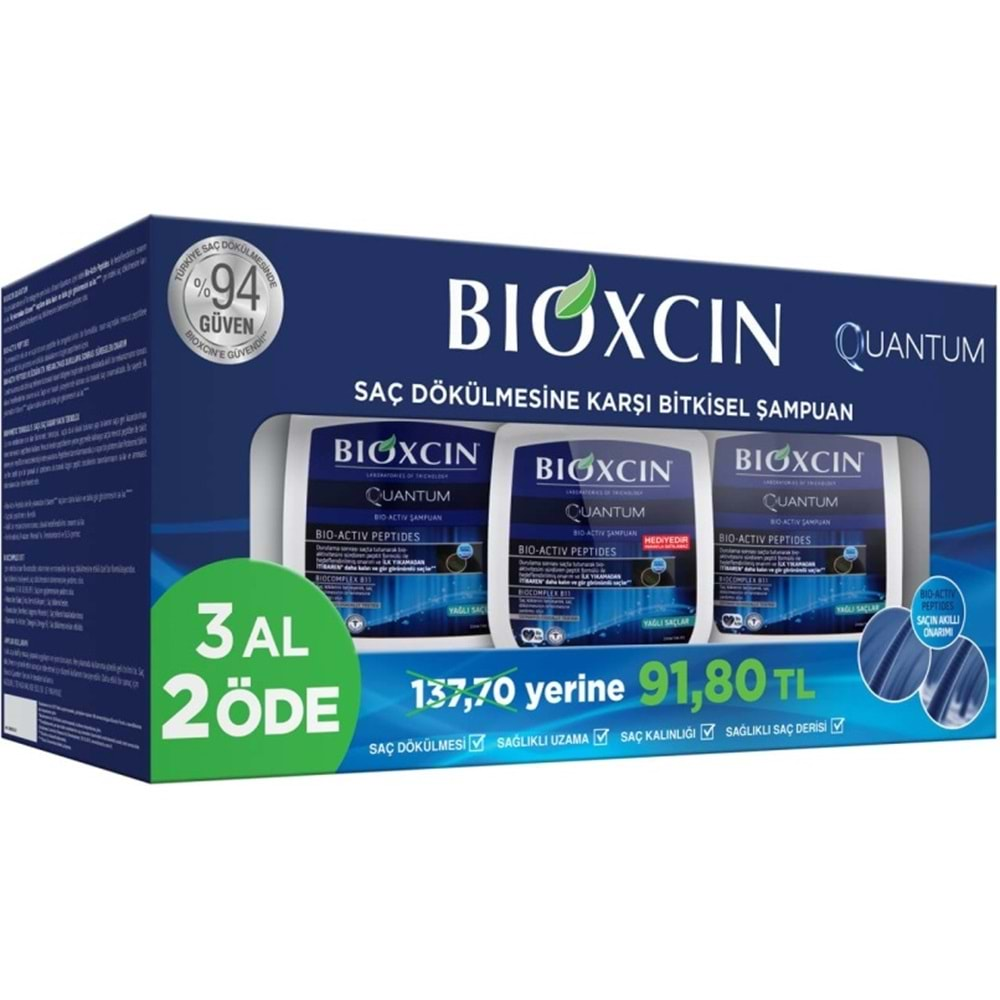 BİOXCİN QUANTUM 3AL 2ÖDE K&N SAÇ