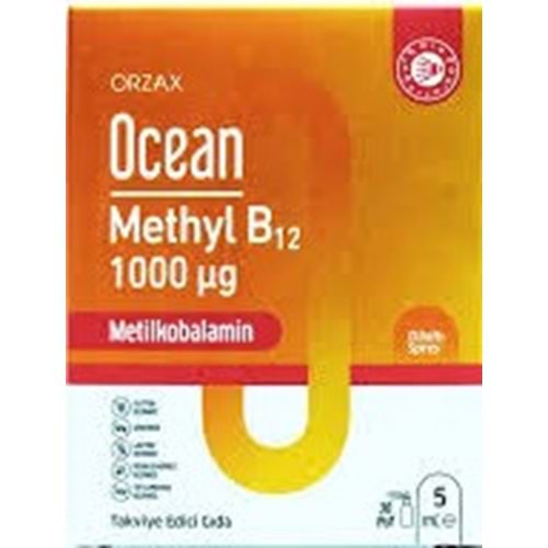 OCEAN 8496 METHYL B12 1000MG 5 ML SPREY