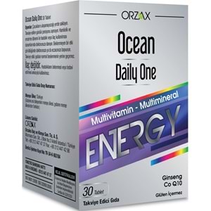 OCEAN DAİLY ONE ENERGY 30 TAB