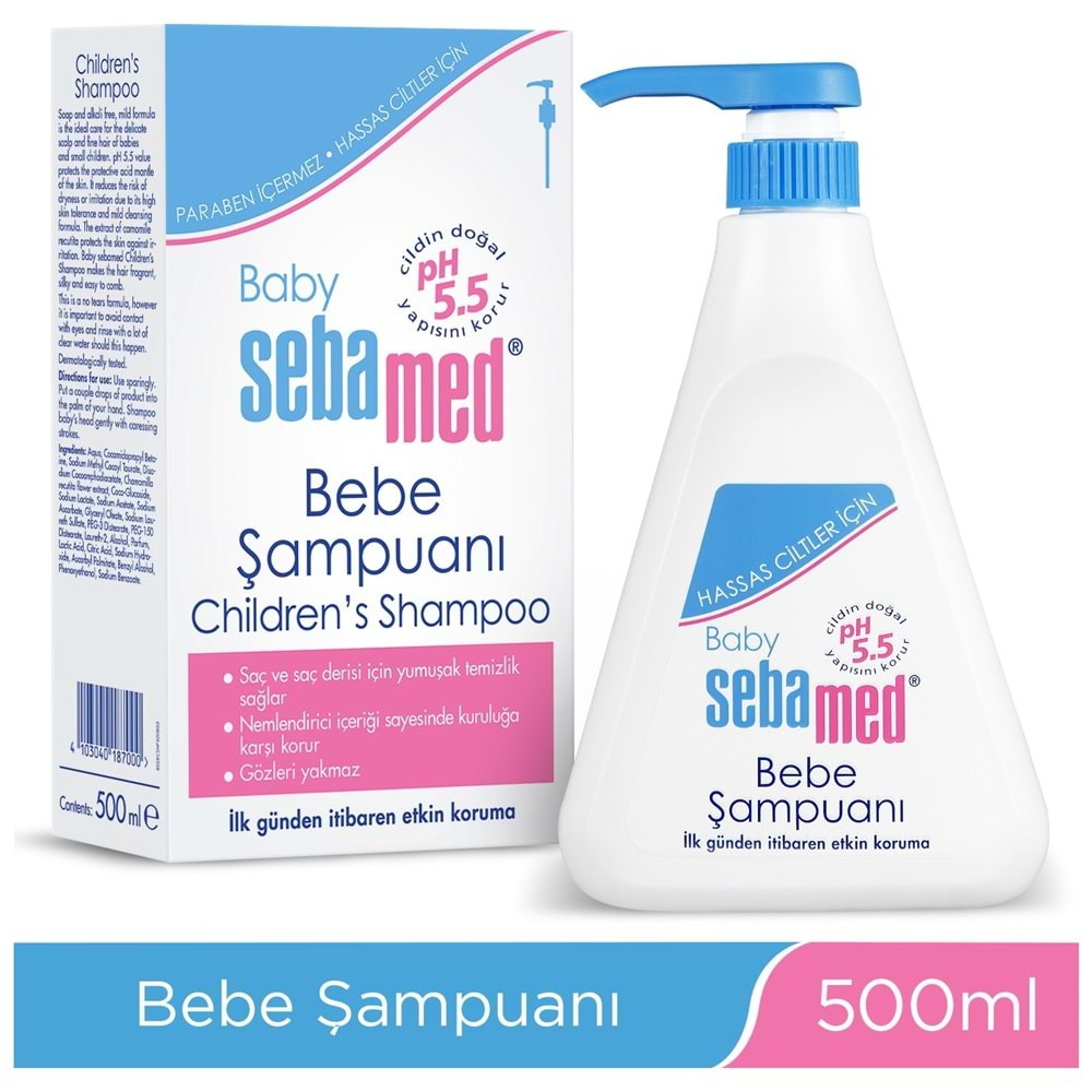 SEBAMED BABY ŞAMPUAN-500ML