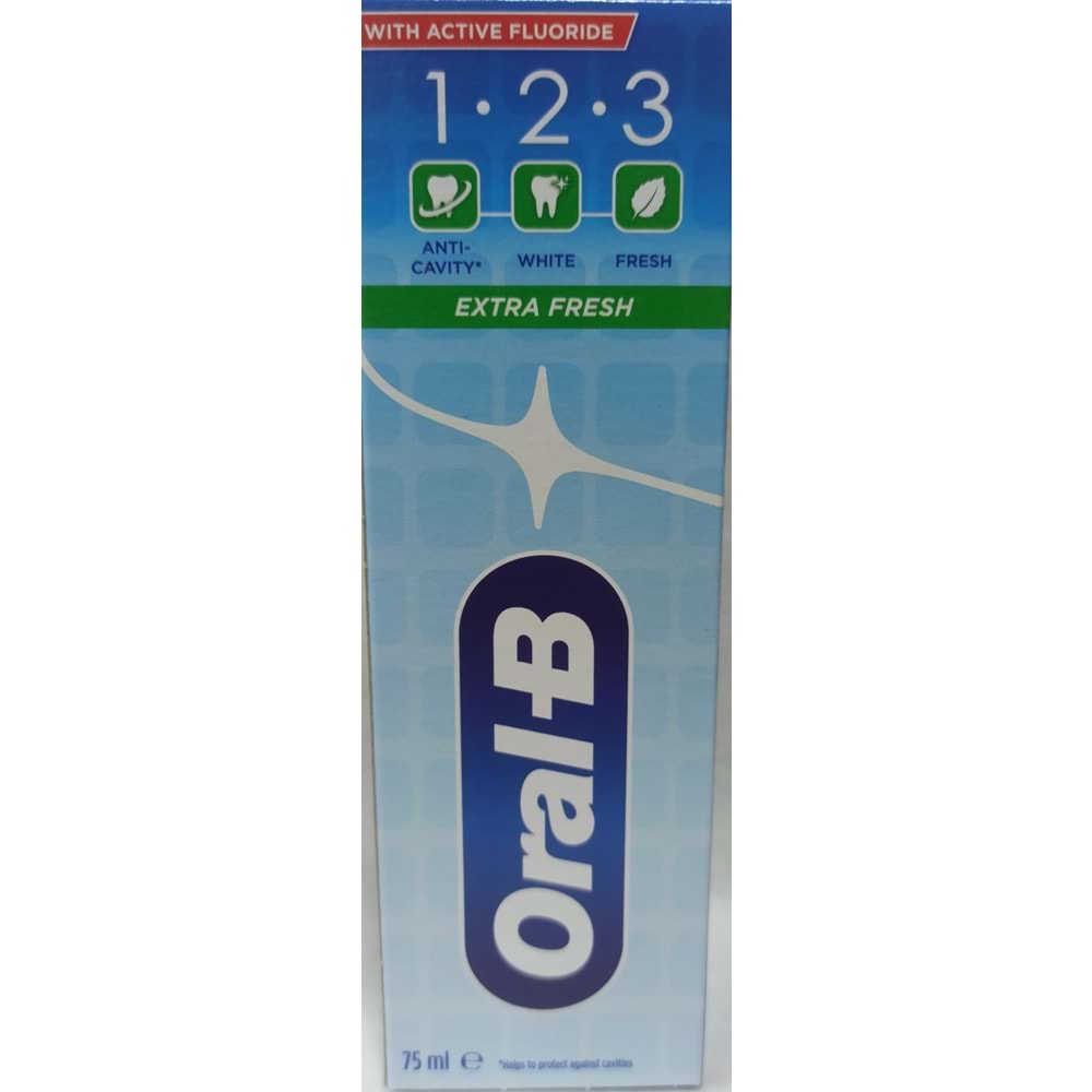 ORAL B 7284 EXTRA FRESH DİŞMCUNU 75 ML