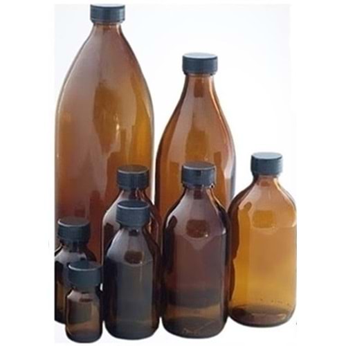 CAM ŞİŞE KAPAKLI 500ML