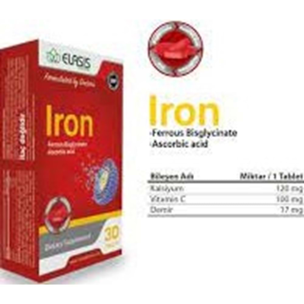 ELASİS IRON 30 TABLET
