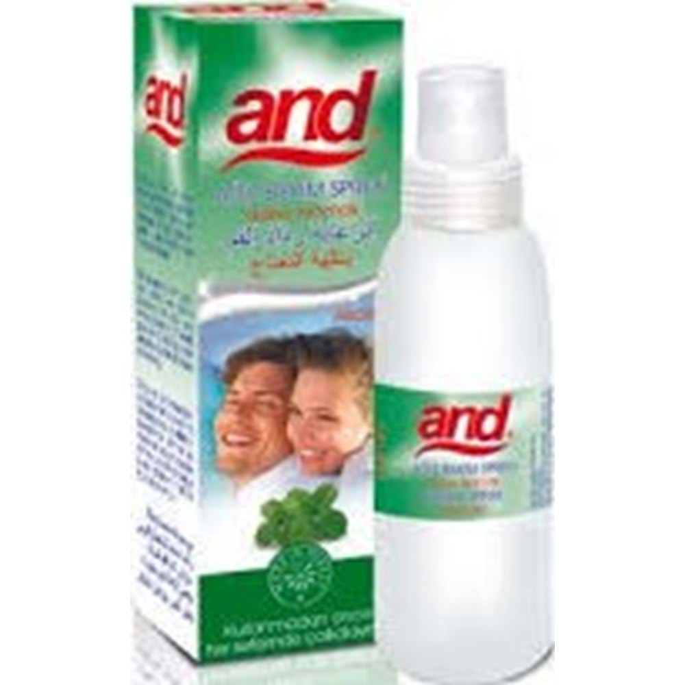 AND 2124 AĞIZ BAKIM SPREYİ NANE AROMALI