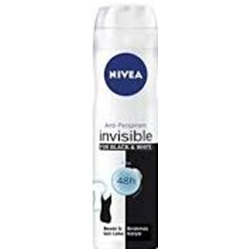 NIVEA BAYAN DEO 6112 INVISIBLE PURE 150ML