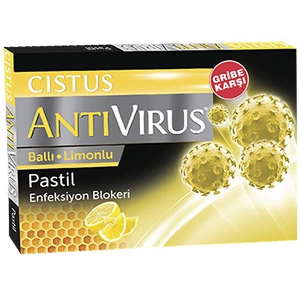 CİSTUS PASTİL BAL LİMON ANTIVIRUS