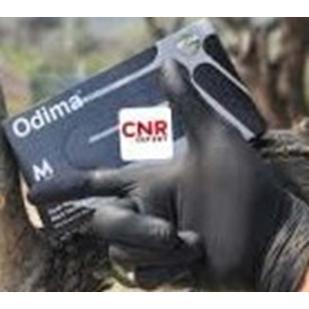 ODİMA SİYAH NİTRİL LARGE ELDİVEN 100 LÜ