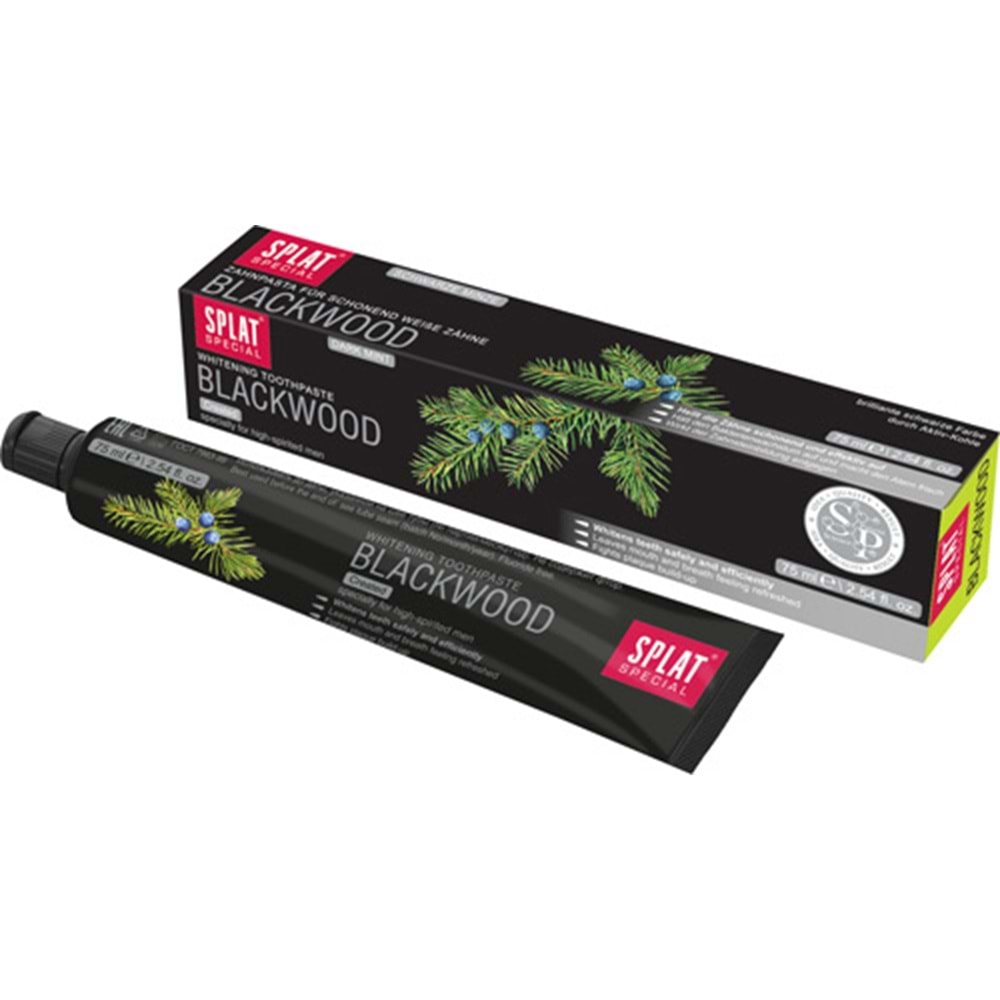 SPLAT 1856 BLACKWOOD DİŞ MACUNU 75 ML