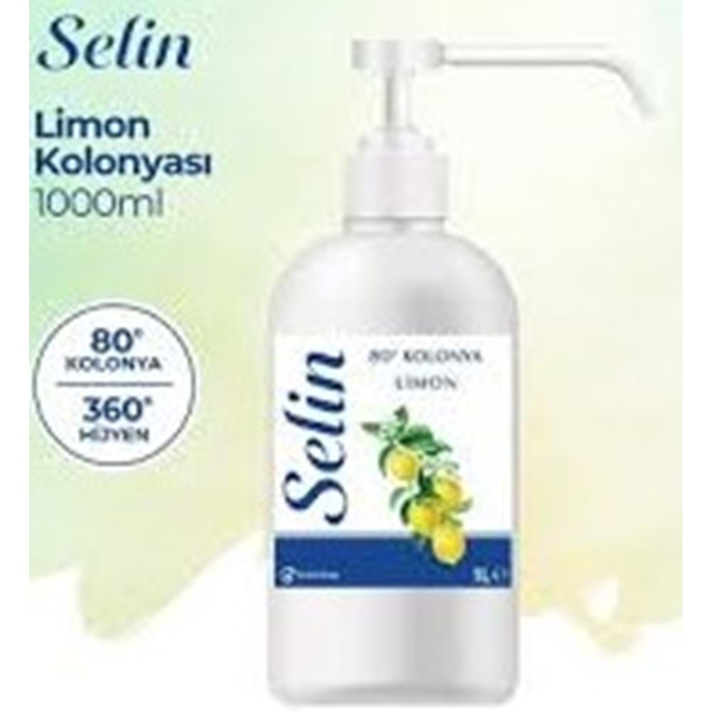 SELİN (9439) 1 LİTRE SPREY KOLONYA