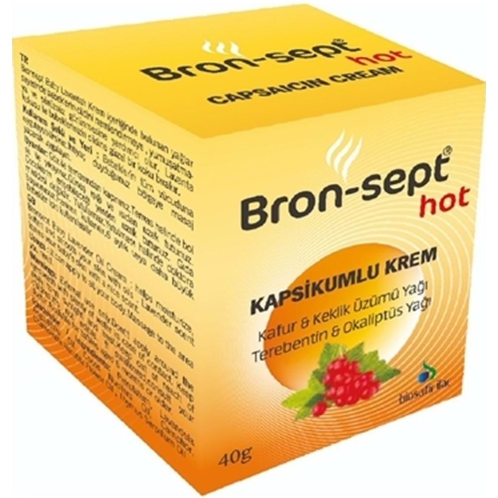 BRONSEPT KAPSİKUMLU KREM-40 G