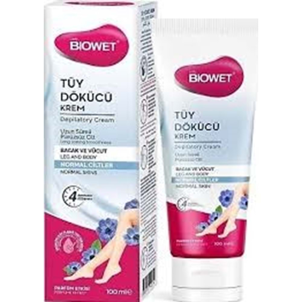 BİOWET TÜY DÖK. BAYAN KREM NORMAL 100 ML