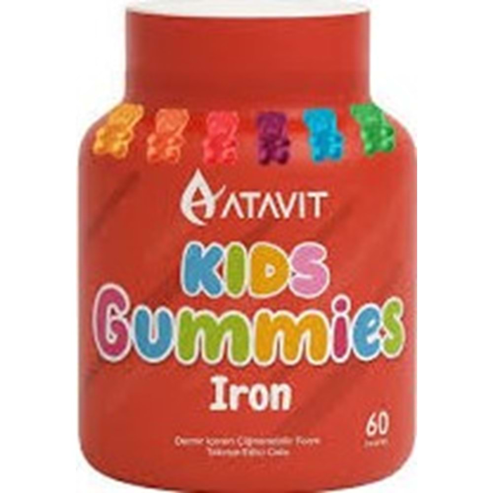 ATAVİT 1267 İRON 60 GUMMİES