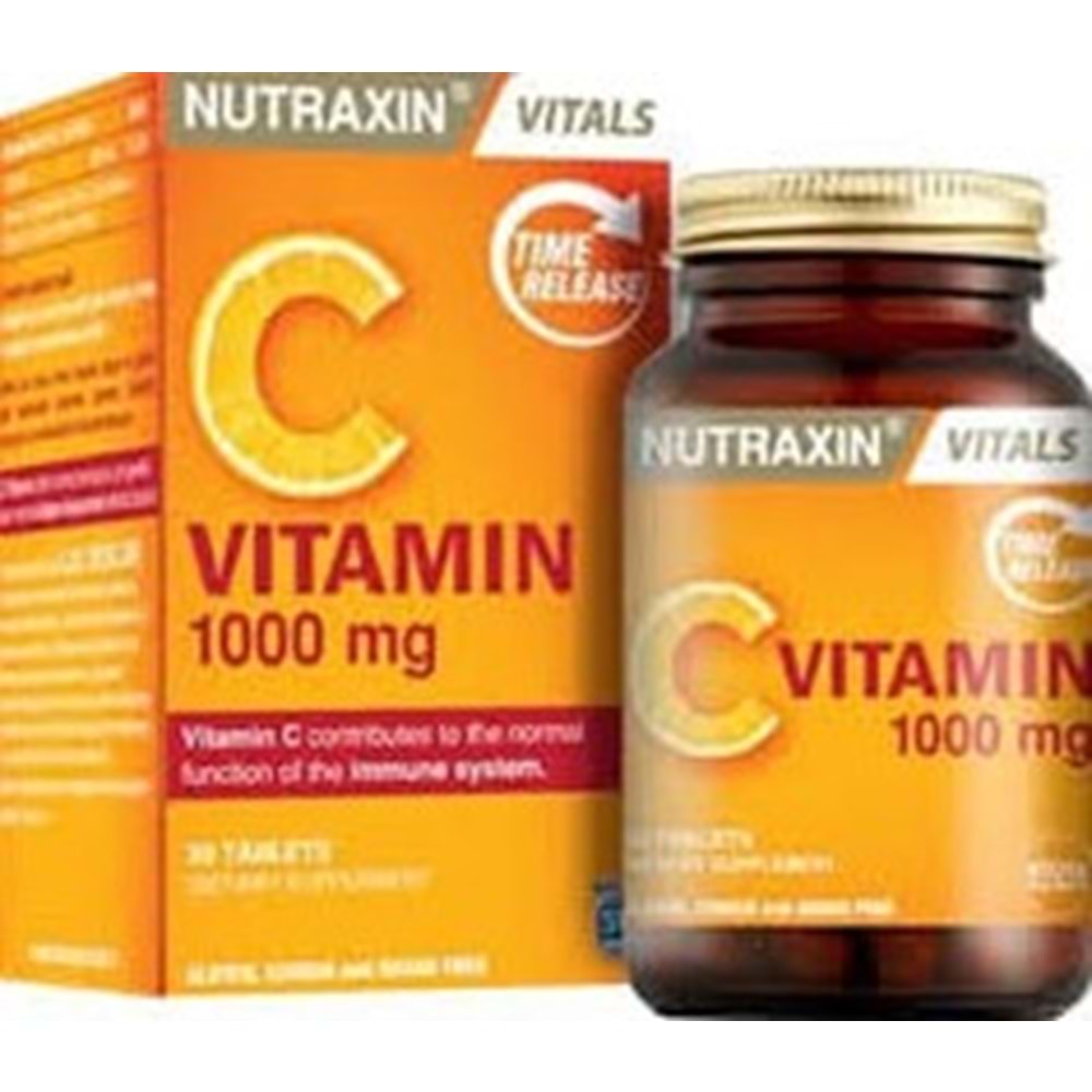 NUTRAXİN 9566 VİTAMİN C 1000 MG TABLET