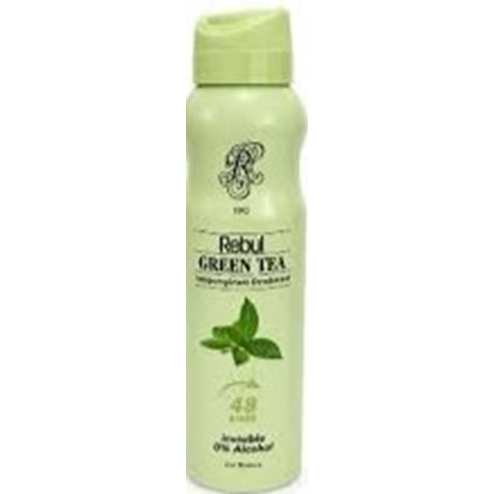 DEODORANT REBUL 8659 KADIN GREEN TEA 150 ML