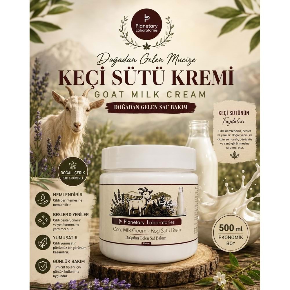 PLANETARY 0386 KEÇİ SÜTLÜ KREM