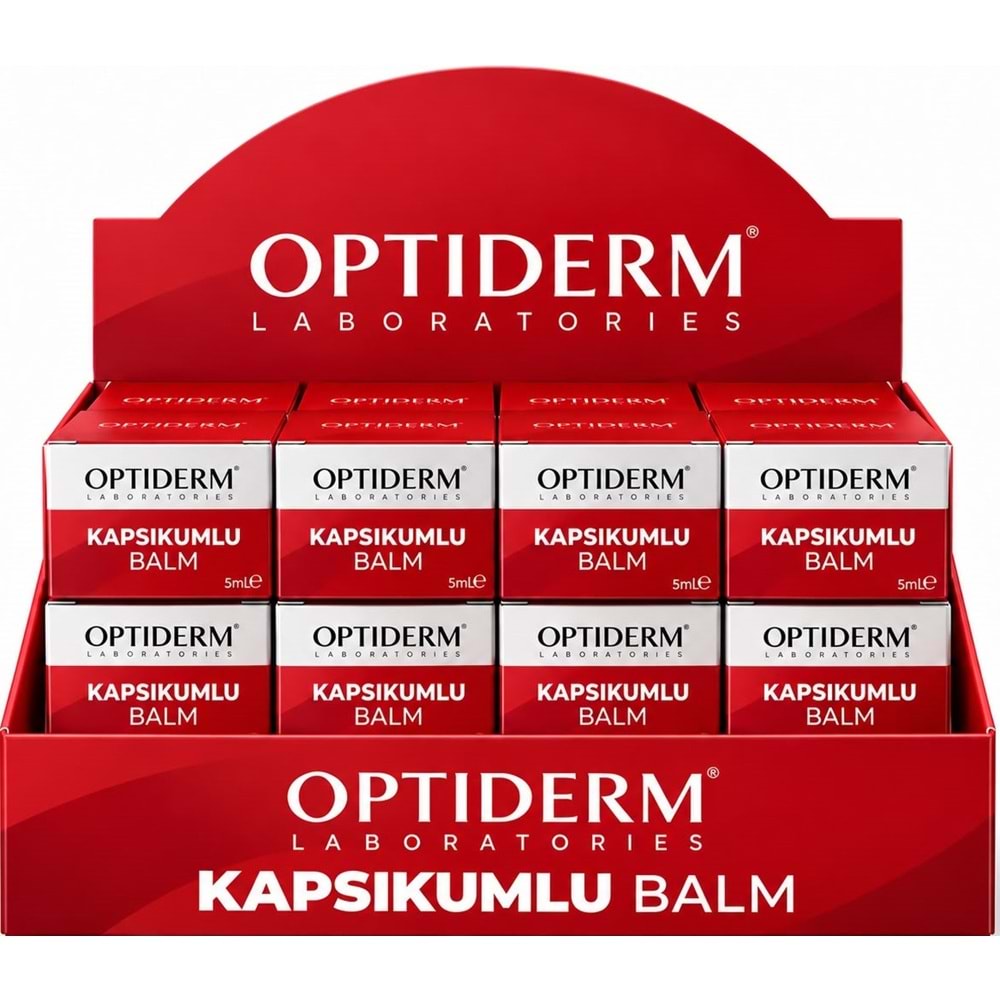 OPTİDERM KAPSİKUMLU MERHEM 5 ML