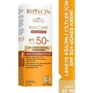 BİOXCİN SPF 50+2726 LEKEYE EGİLİMLİ CİLTLER GÜNEŞ KREMİ 50 ML