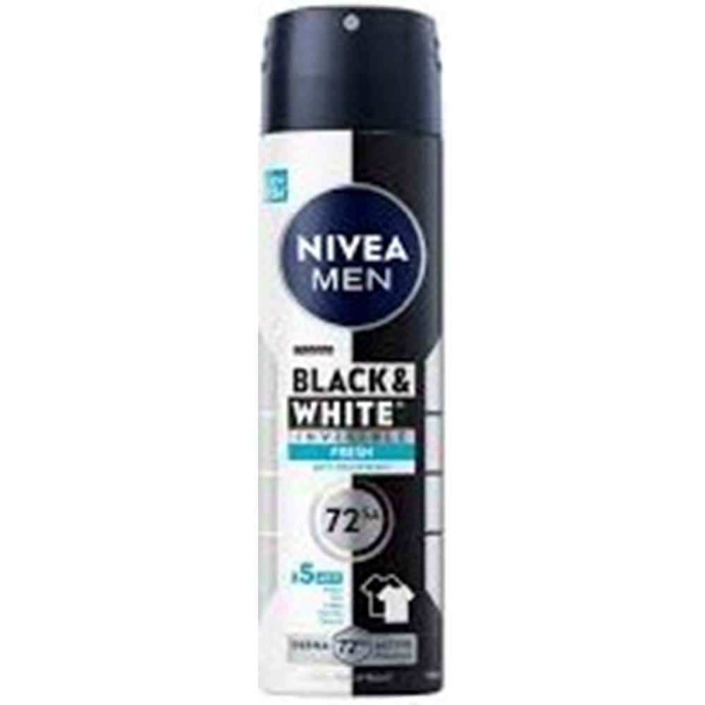 NIVEA MEN DEO 8200 INVISIBLE FRESH 150 ML