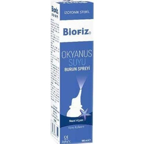 BİOFİZ OKYANUS SUYU 100 ML NAZAL SPREY