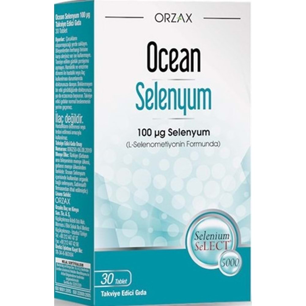 OCEAN 2314 SELENYUM 100 MG 30 TABLET