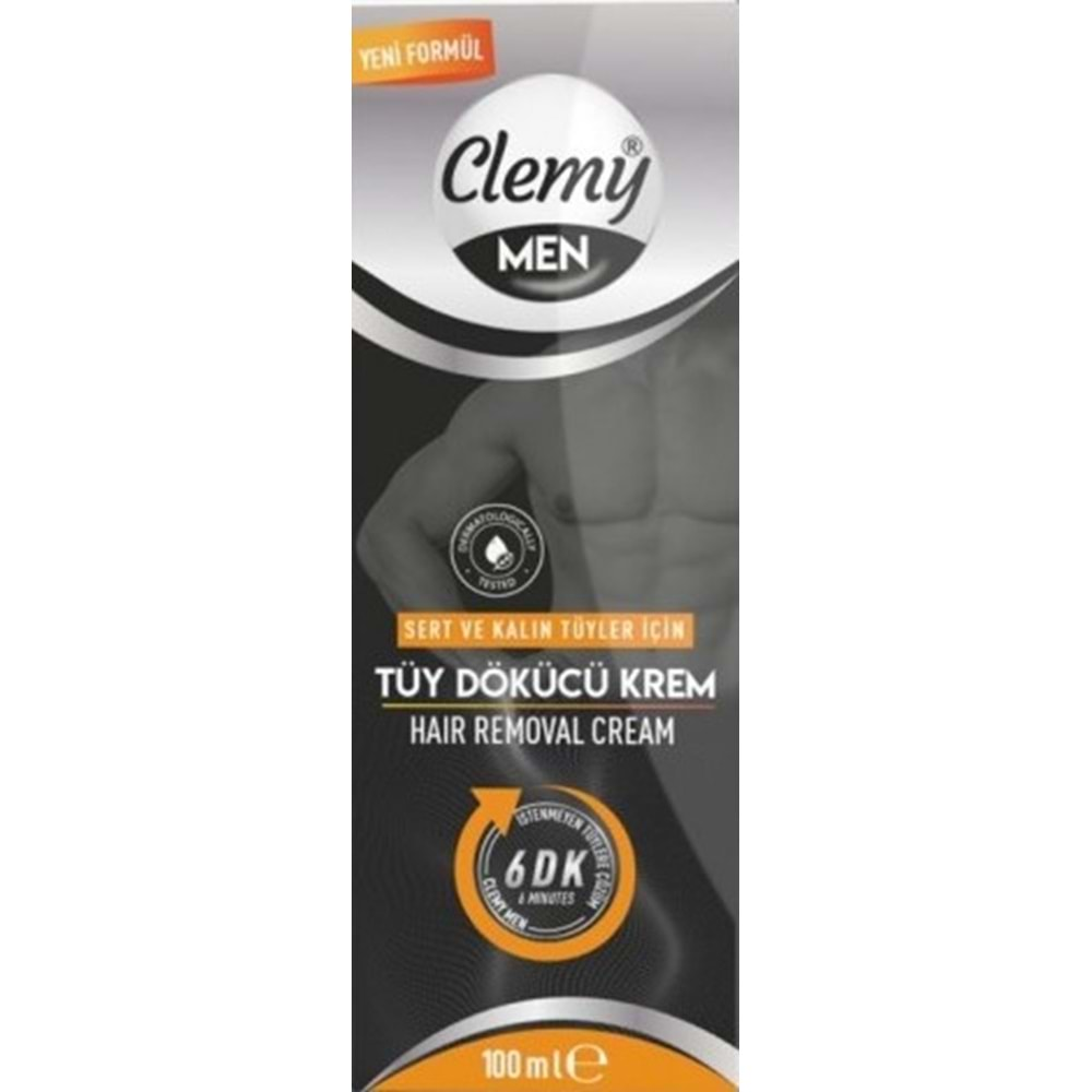 CLEMY ERKEK KALIN TÜY DÖK KREM 100 ML